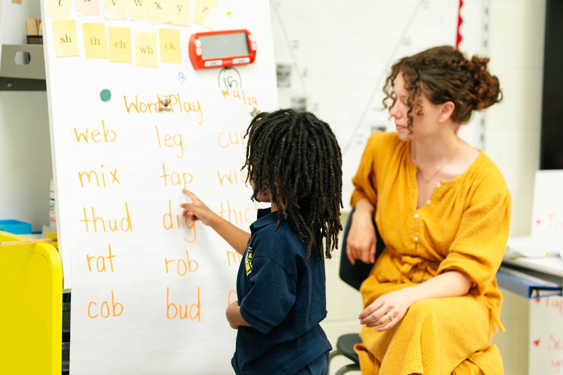 Future kindergarten students participating in classroom activities