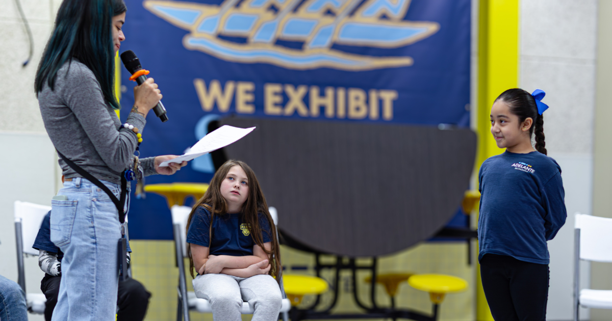 Spelling bee letters and classroom learning