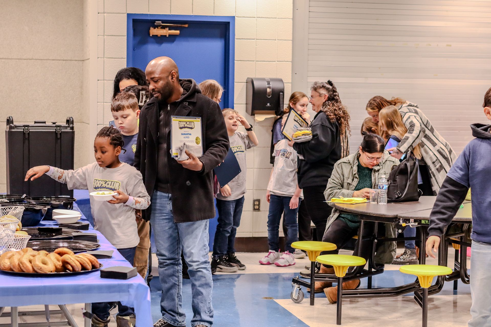 Muffins in the Morning graphic