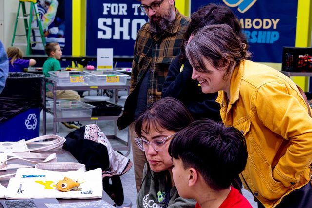 Scholars performing at Winter Clubs Showcase.