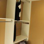 Closet Shelving with Pants Rack