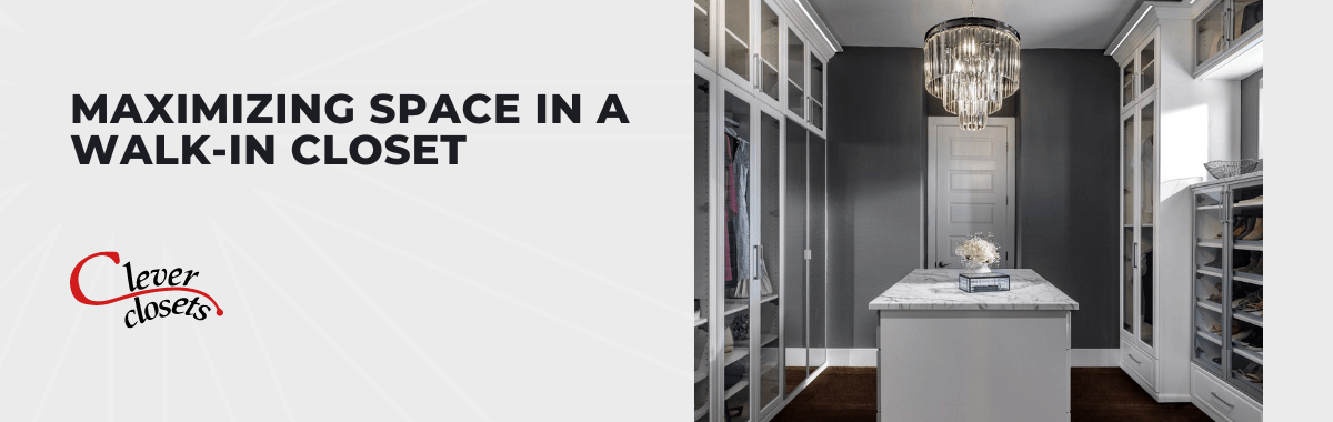 Maximizing Space in a Walk-in Closet