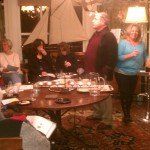 People Tasting Scotch