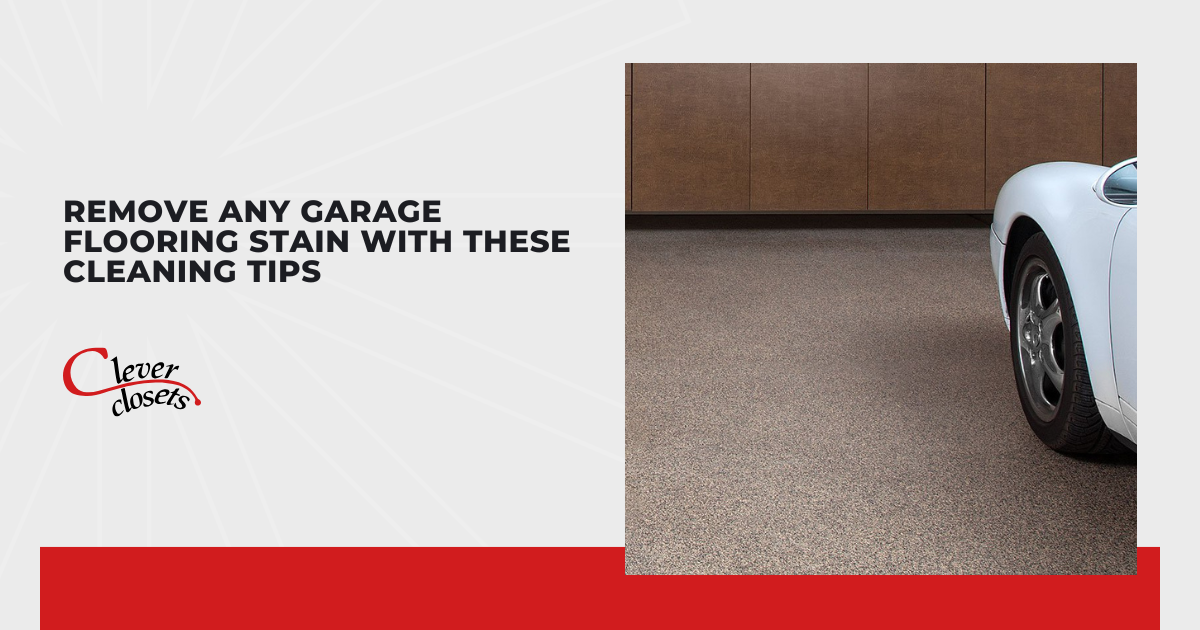 Remove Any Garage Flooring Stain With These Cleaning Tips