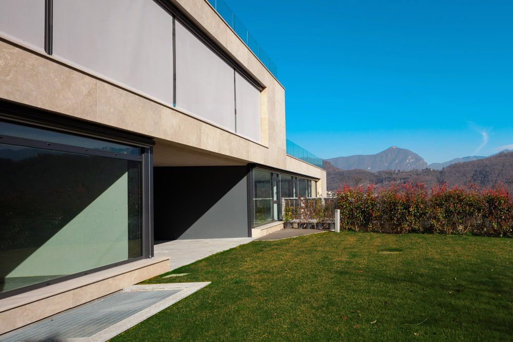 Ziptrak Blinds Outdoor — Window Coverings in Cardiff, NSW