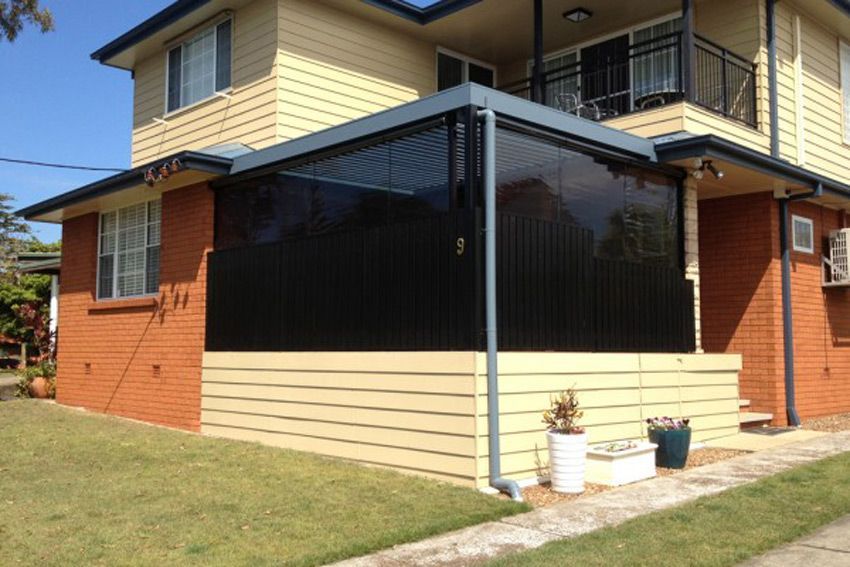 View Ziptrak Roller Blinds Outdoor — Wholesale Window Coverings in Newcastle, NSW
