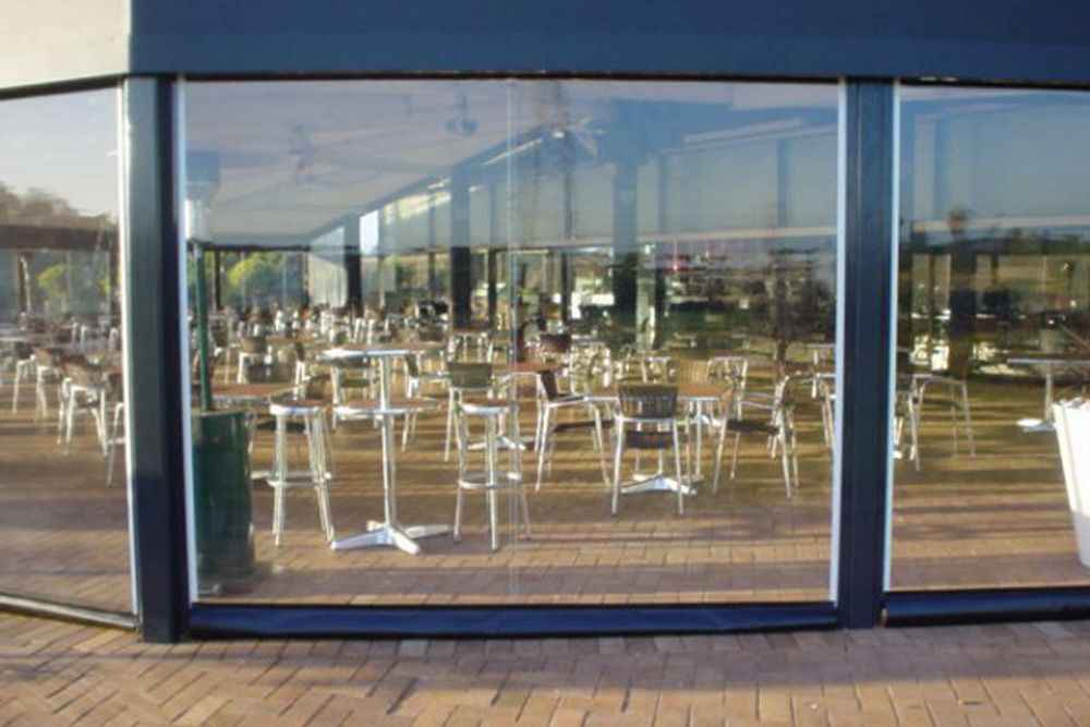 Vertical Blinds With Resturant — Wholesale Window Coverings in Maitland, NSW