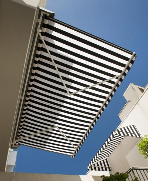 Black And White Awnings