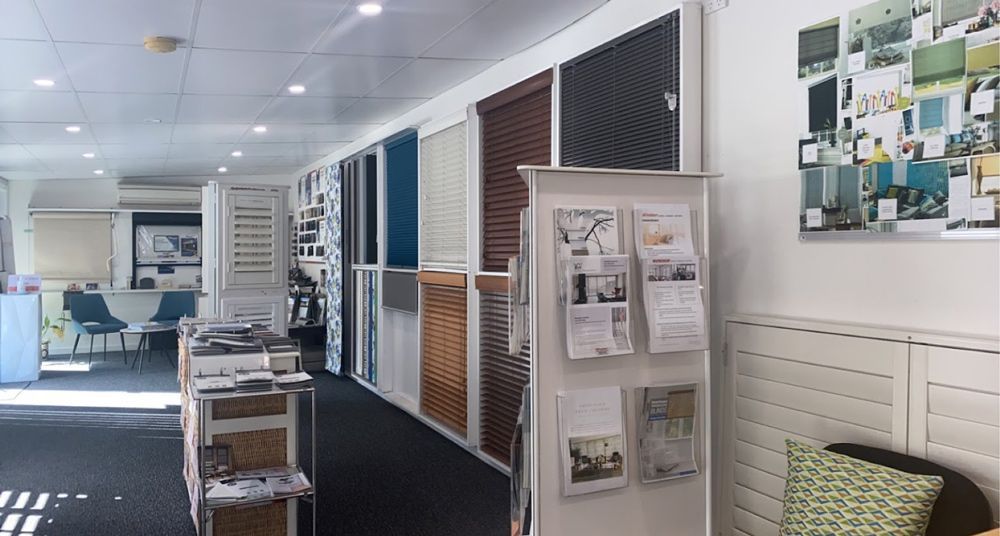 Showroom of Different Blinds