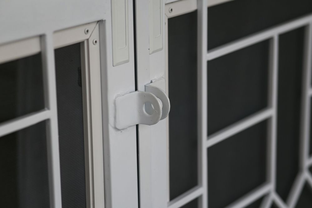 White Screen Door — Wholesale Window Coverings in Port Stephens, NSW