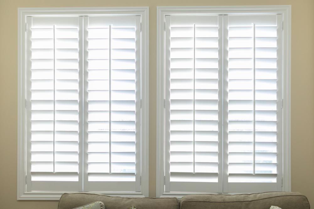 White Plantation Shutters
