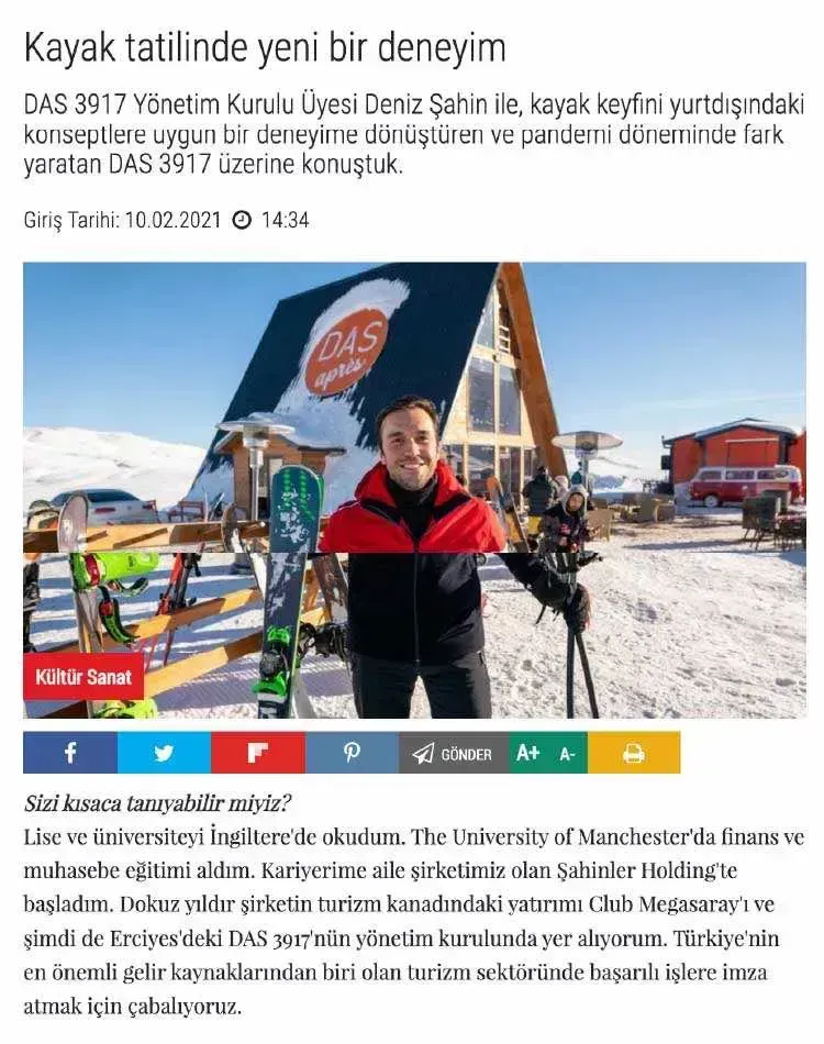 DAS Hotels Erciyes & Cappadocia