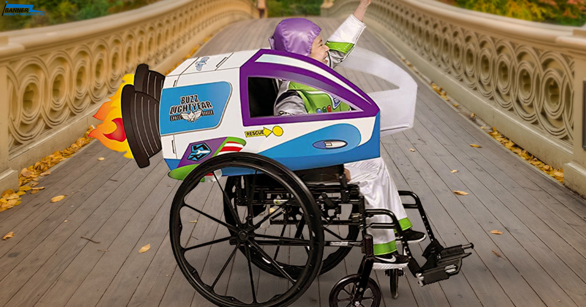 Discover creative ways to incorporate wheelchairs, walkers, and scooters into your Halloween costume