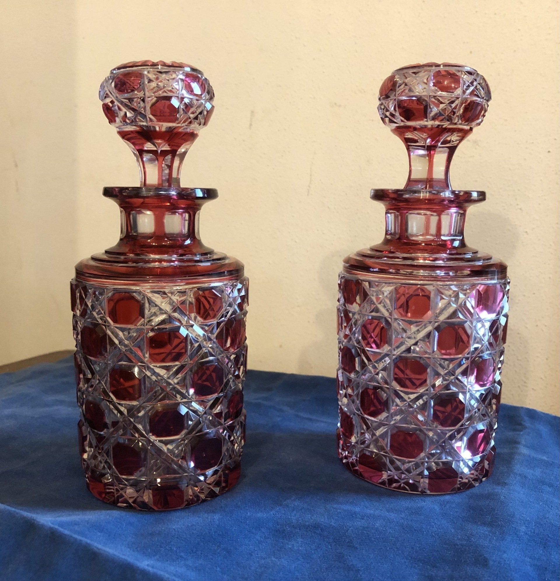 French St. Louis Cologne Bottles