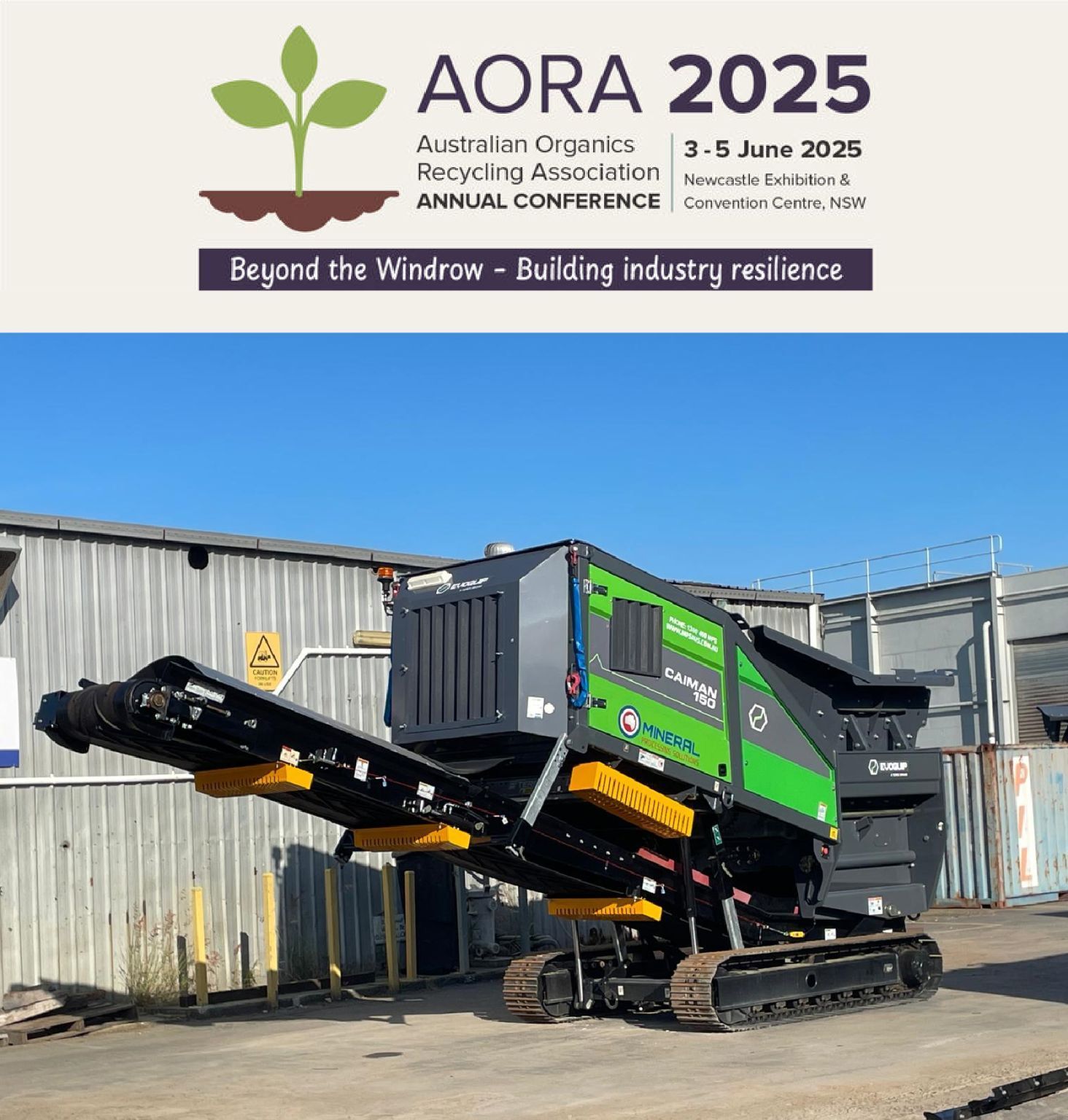 AORA 2025 Wrap-Up: Innovation on Show with EvoQuip and the Caiman 150
