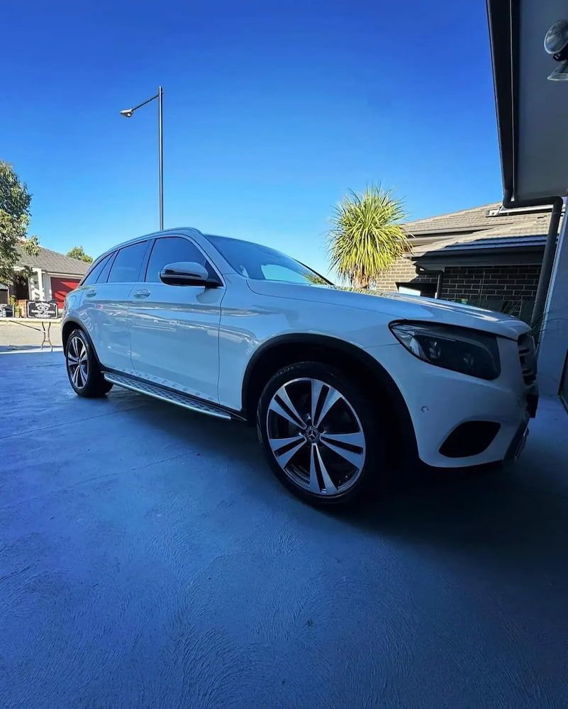 A Mercedes-Benz GLC 250D SUV Parked Outdoors — Shine Your Ride In Queanbeyan, NSW