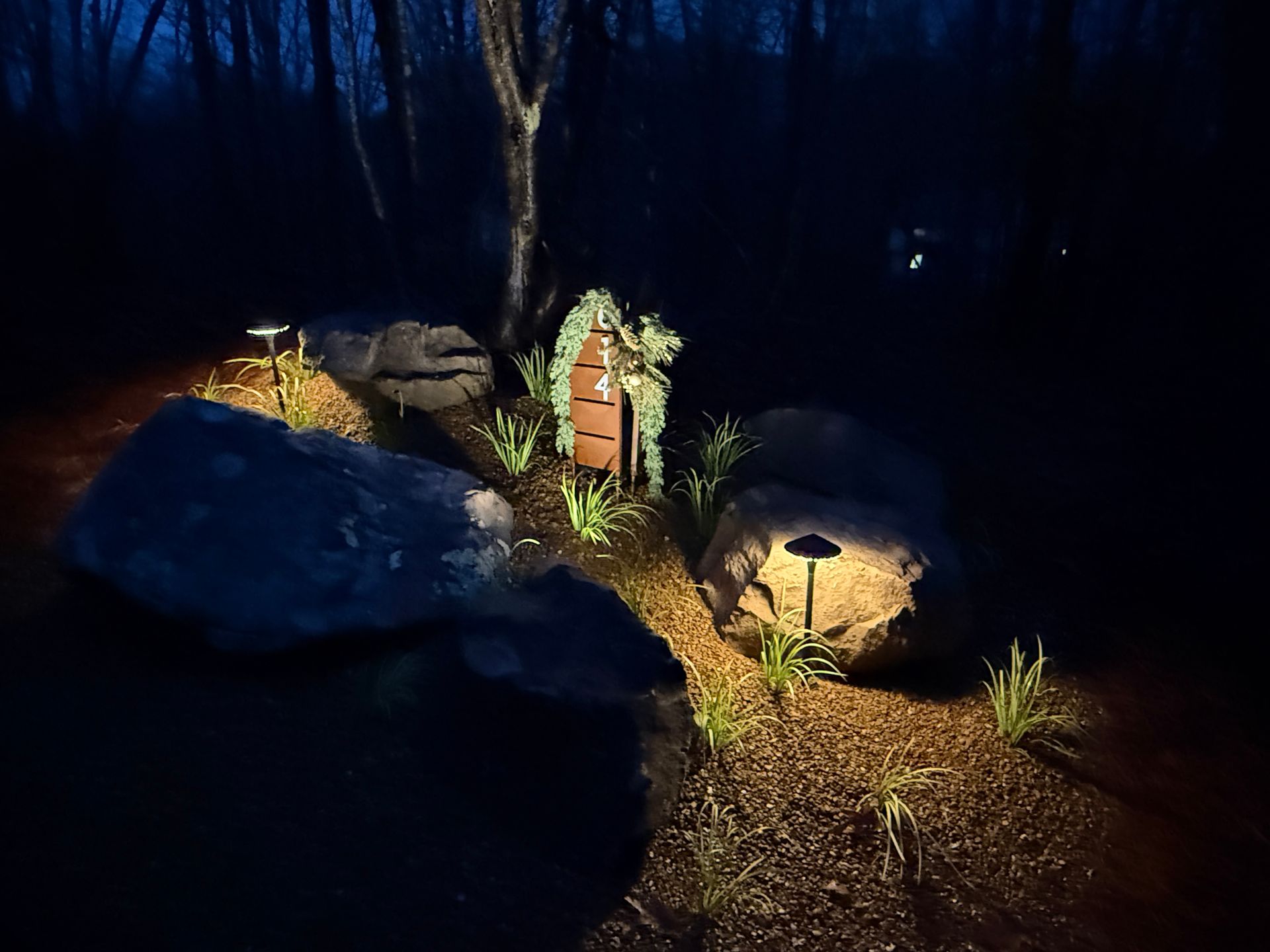 Landscaping with Outdoor Lighting