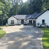 Driveway Concrete and Stonework