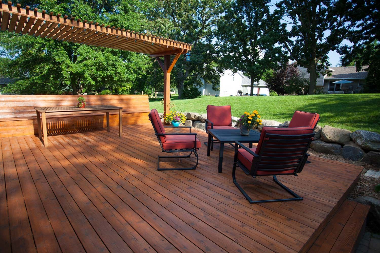 Installed Wooden Deck — Gresham, OR — Crown Pacific Painting