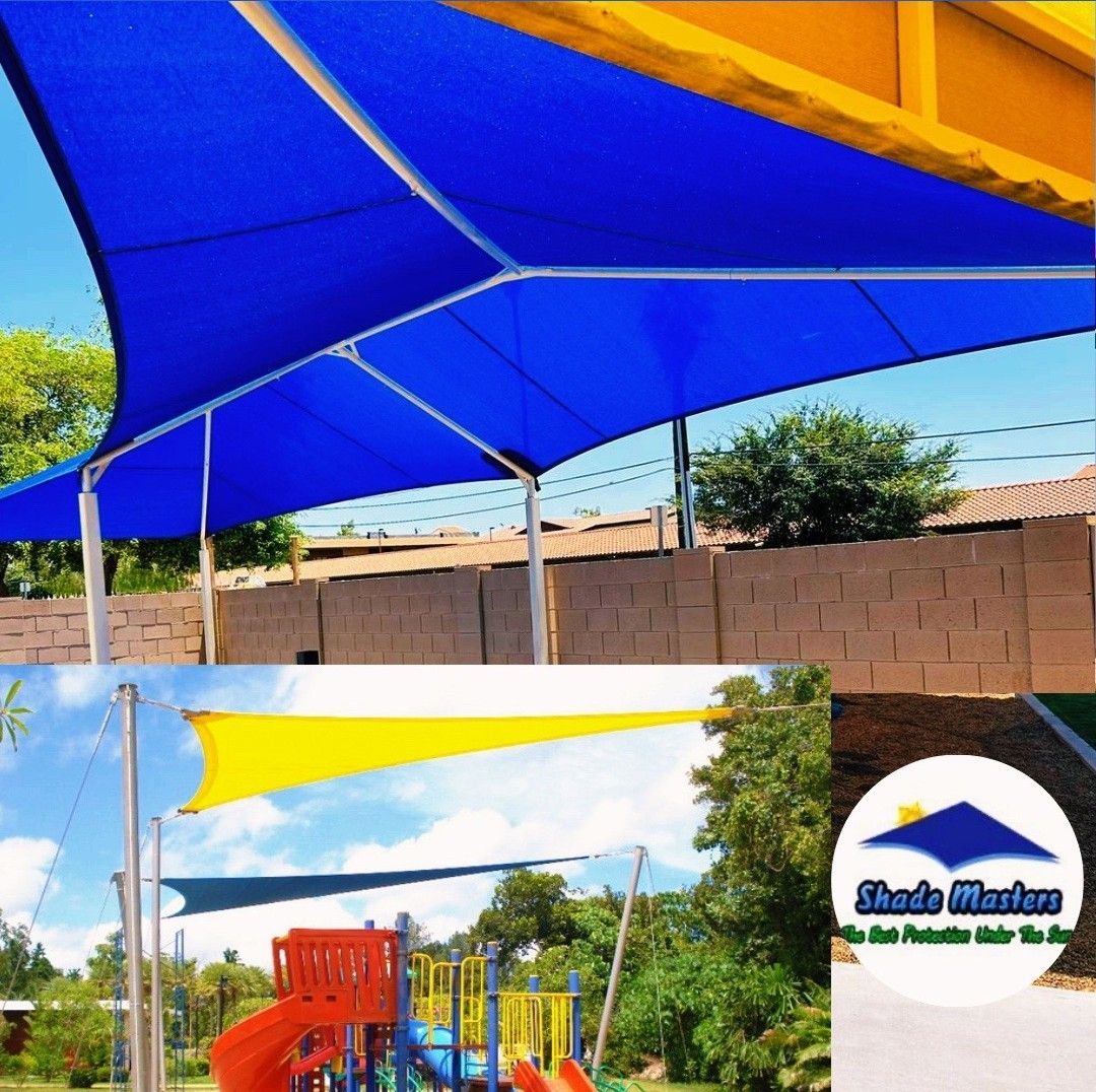 Shade masters is a company that sells shade sails