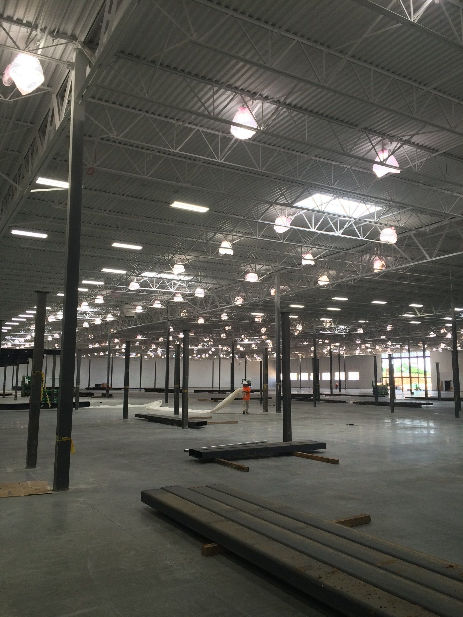 Menards Interior — St. Louis, MO — Herbster Hellweg Painting Co.