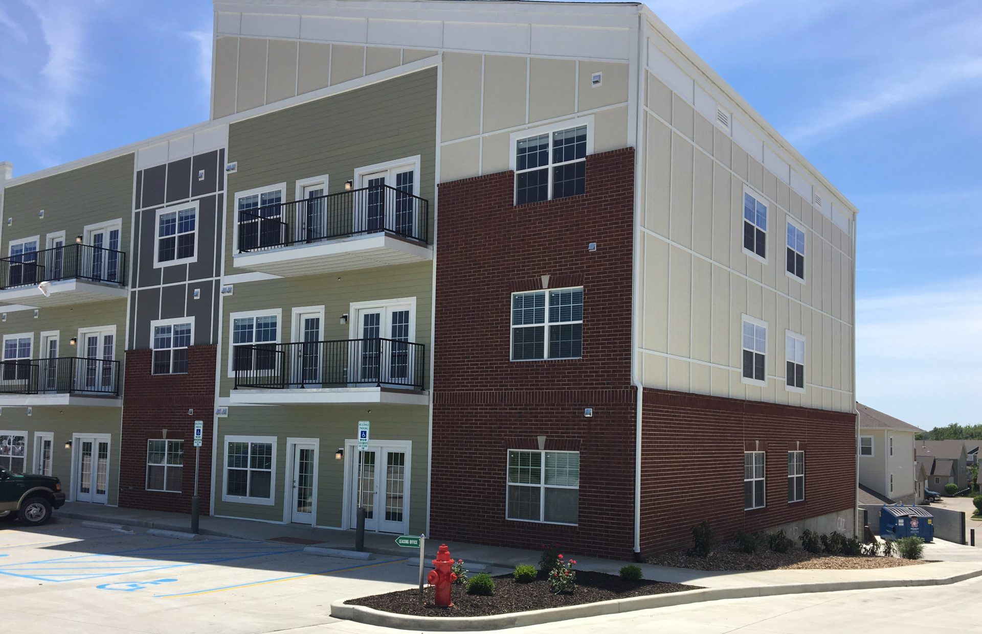 Residential Row House — St. Louis, MO — Herbster Hellweg Painting Co.