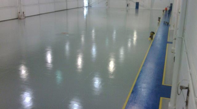 Epoxy Floors Painting Service — St. Louis, MO — Herbster Hellweg Painting Co.
