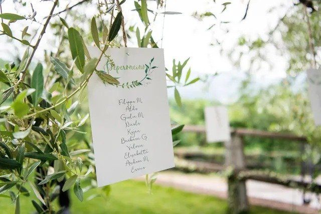 Allestimento matrimonio