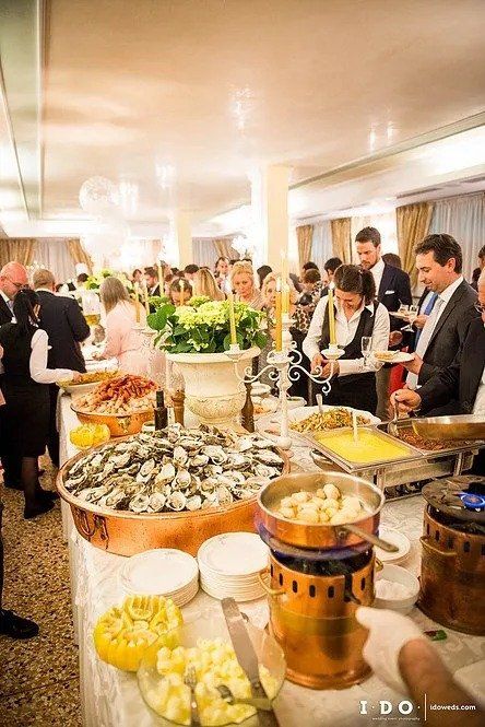 Ristorante Al Bosco buffet matrimonio