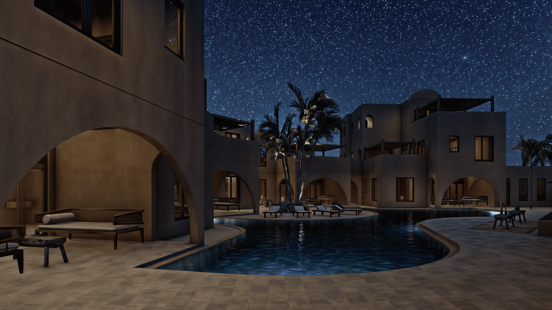 Sunset Dream Watamu at night