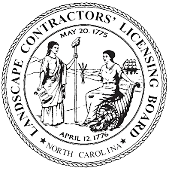 The seal of the north carolina landscape contractors licensing board