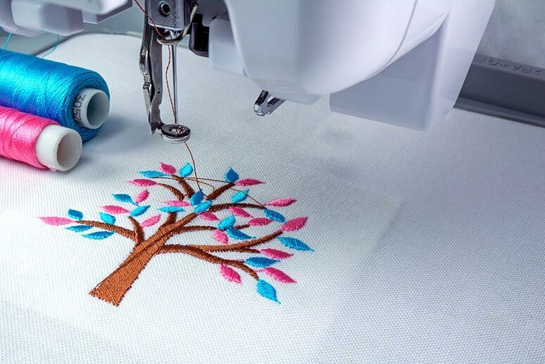 Tree Embroidery — Onya Visuals in Warners Bay, NSW