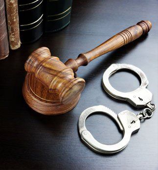 Bail Bond — Judges Gavel, Handcuffs And Old Book in Cleveland, OH