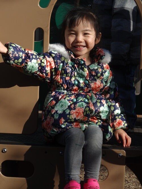 Girl smiling - Preschool and Kindergarten in Northbend, WA