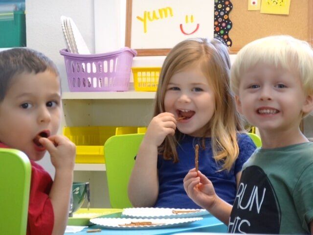 Kids smiling - Montessori school in North Bend, WA