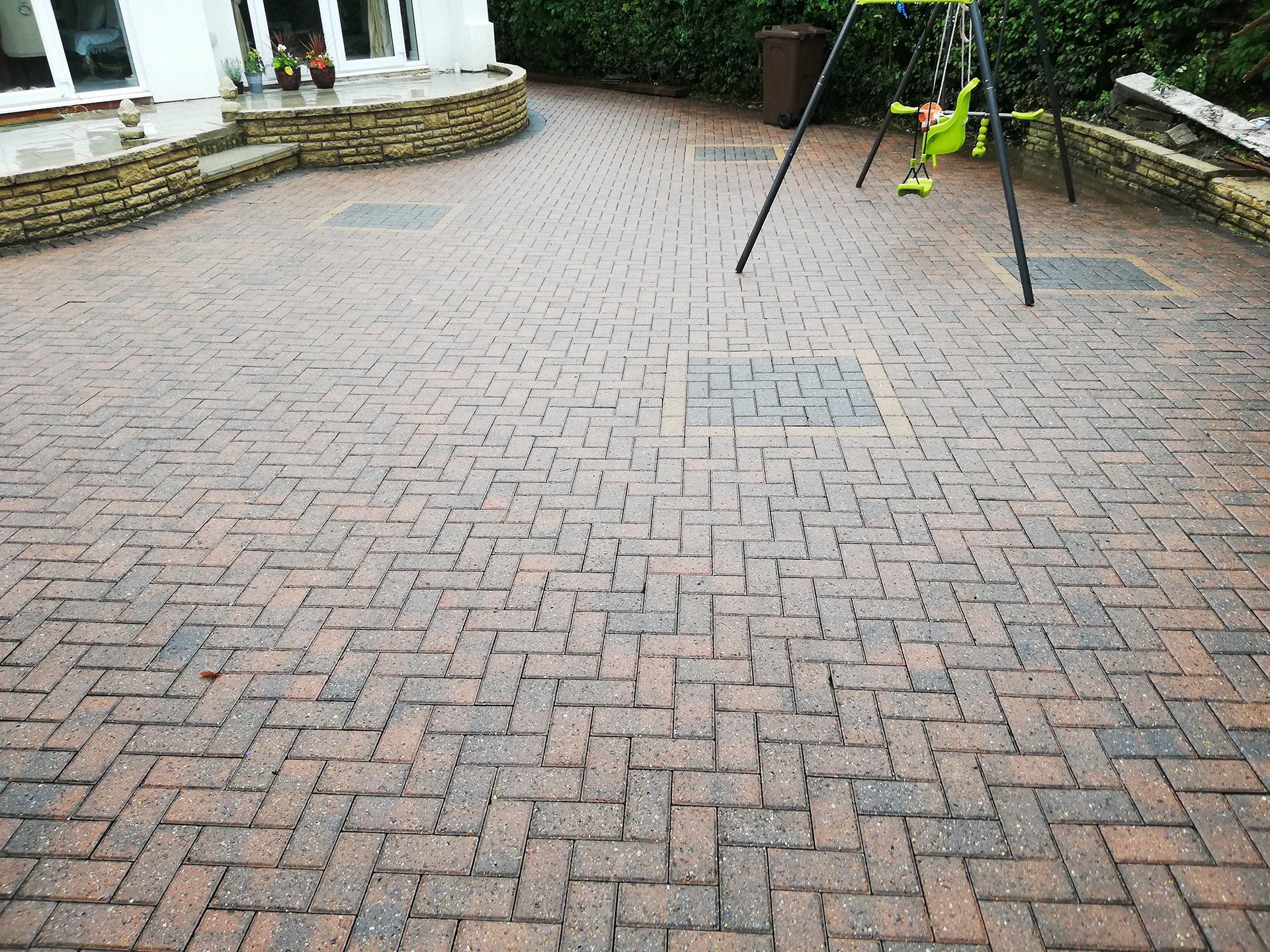 block pave after