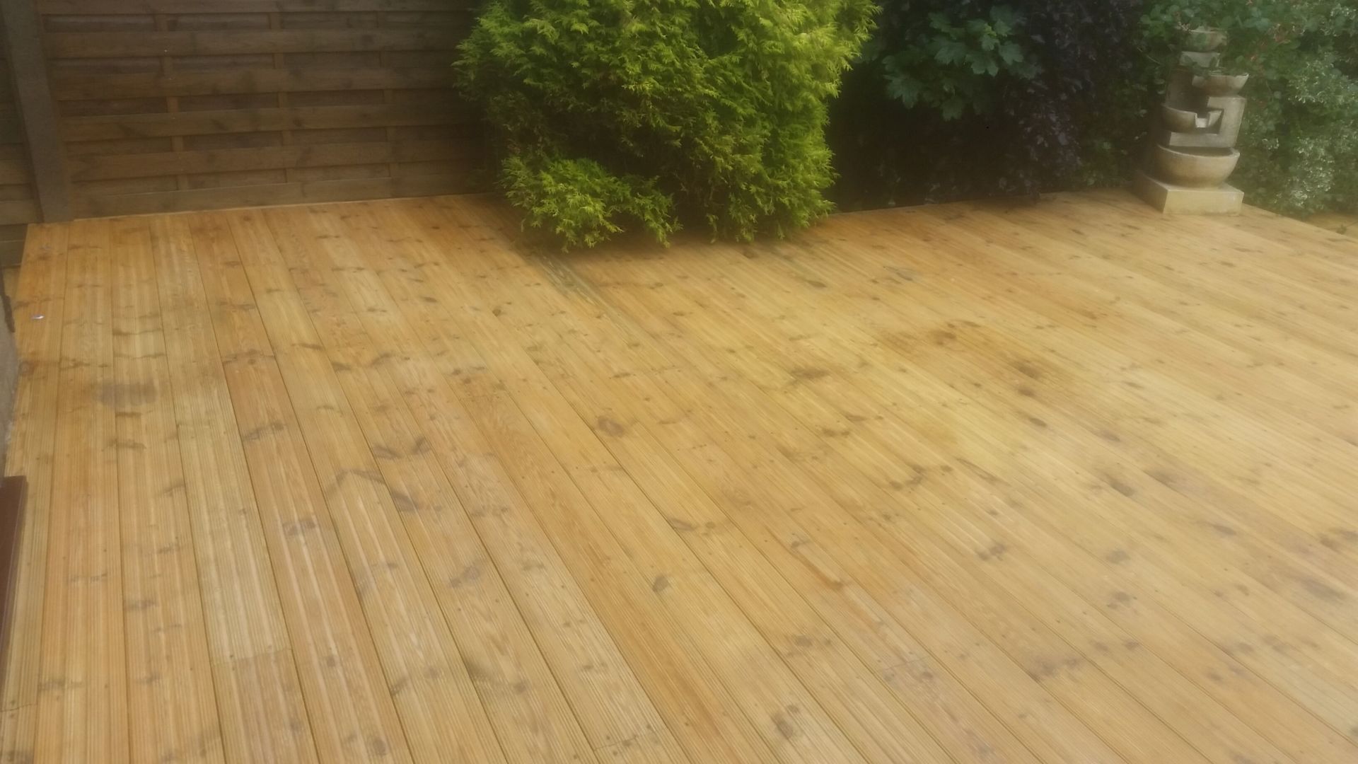 deck cleaning