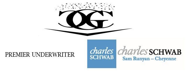 Logo of a company, with