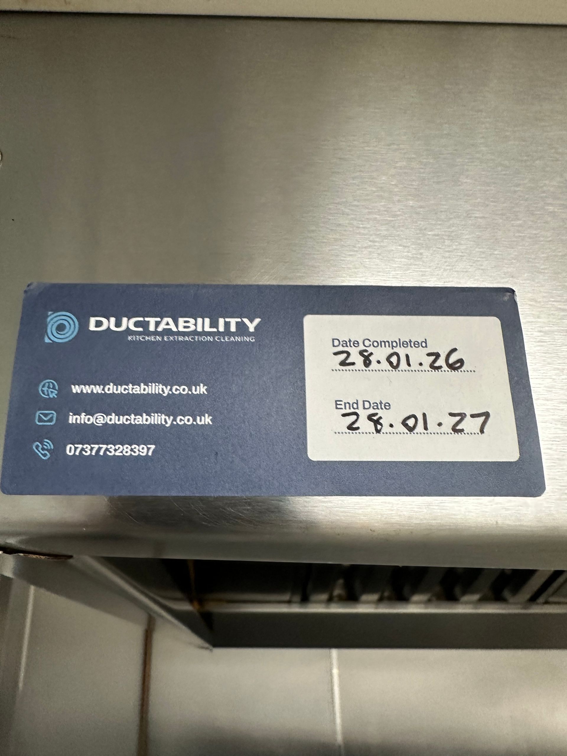 Ductability  sticker