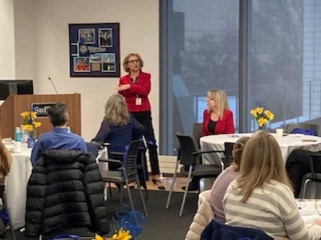 Suffolk Community College Sponsorship WSCA Counselor Breakfast 2025 Theresa Saladino