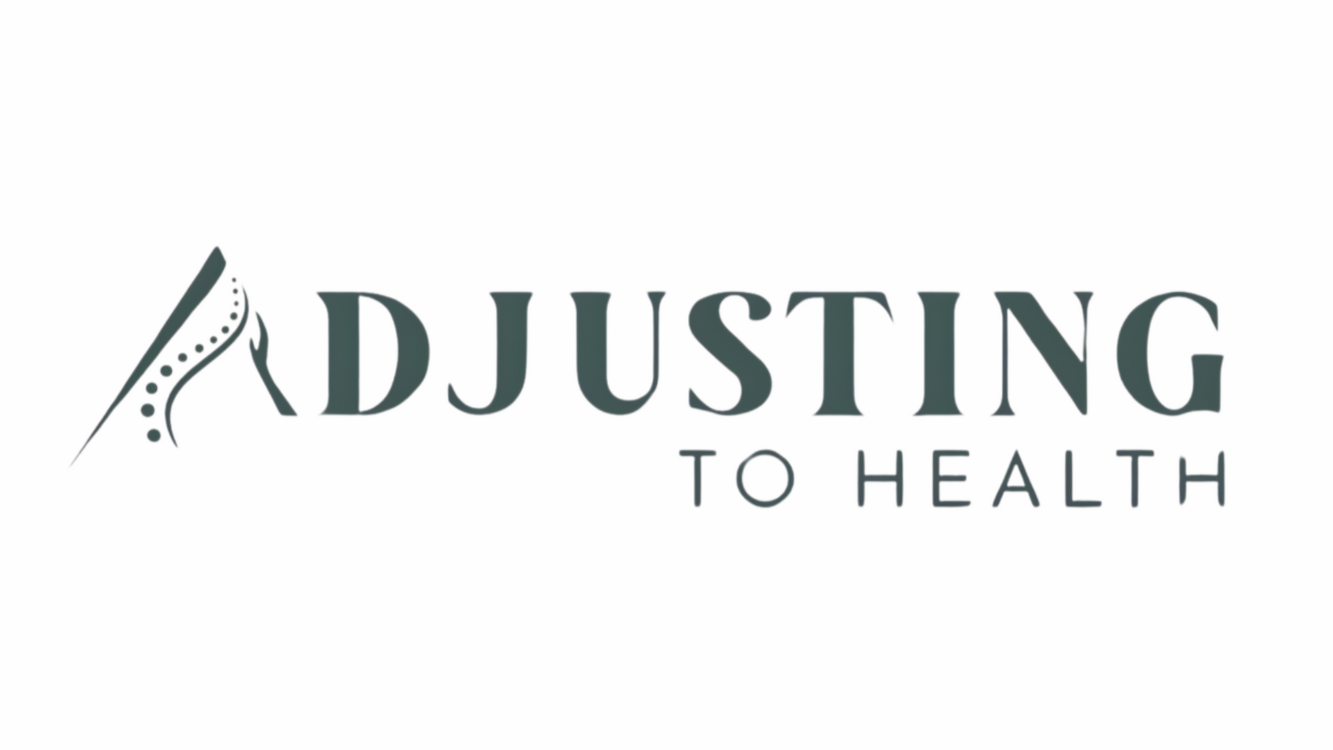 the logo for adjusting to health.