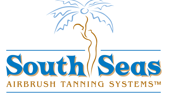A logo for south seas airbrush tanning systems