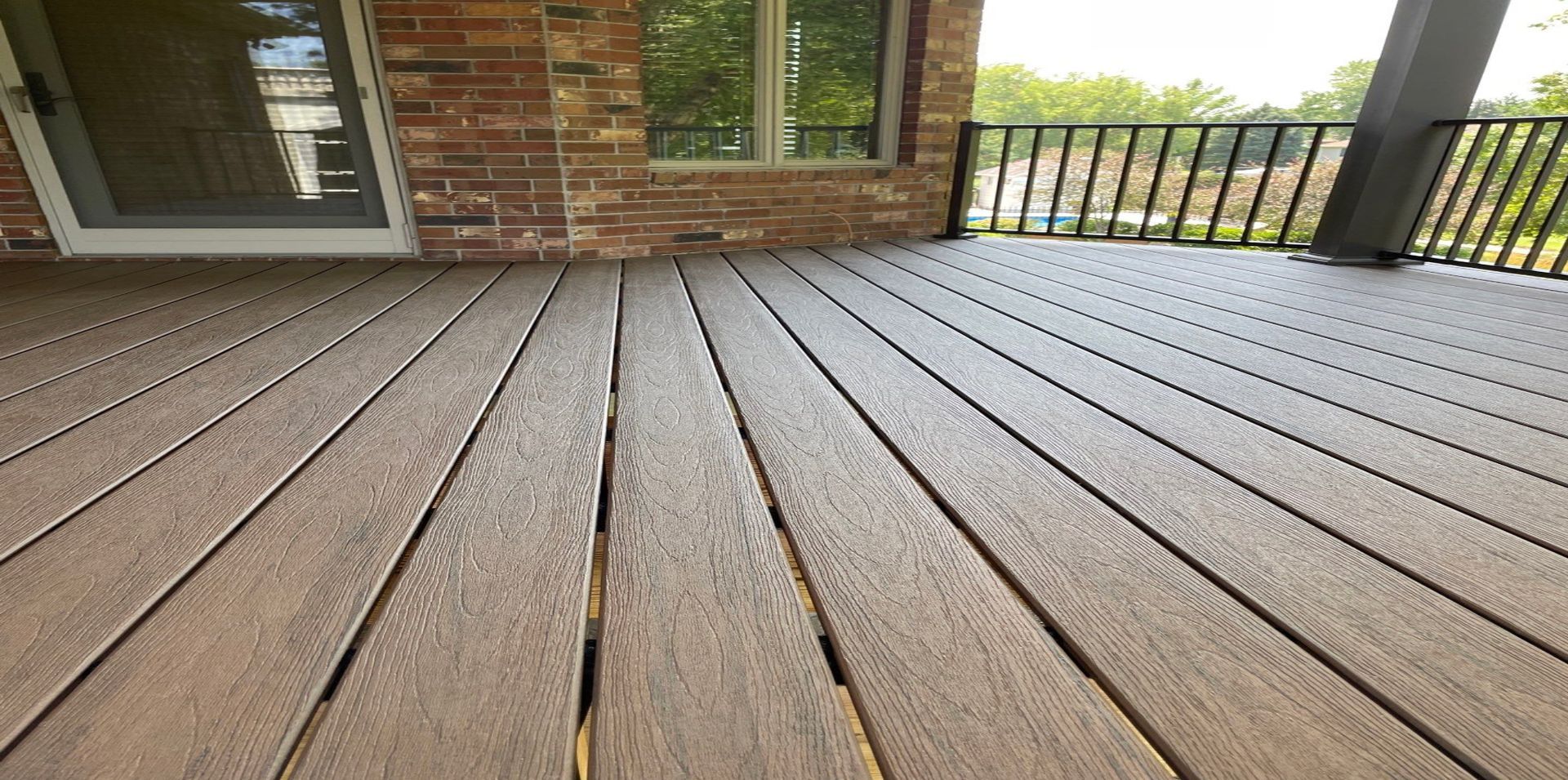 composite decking installation