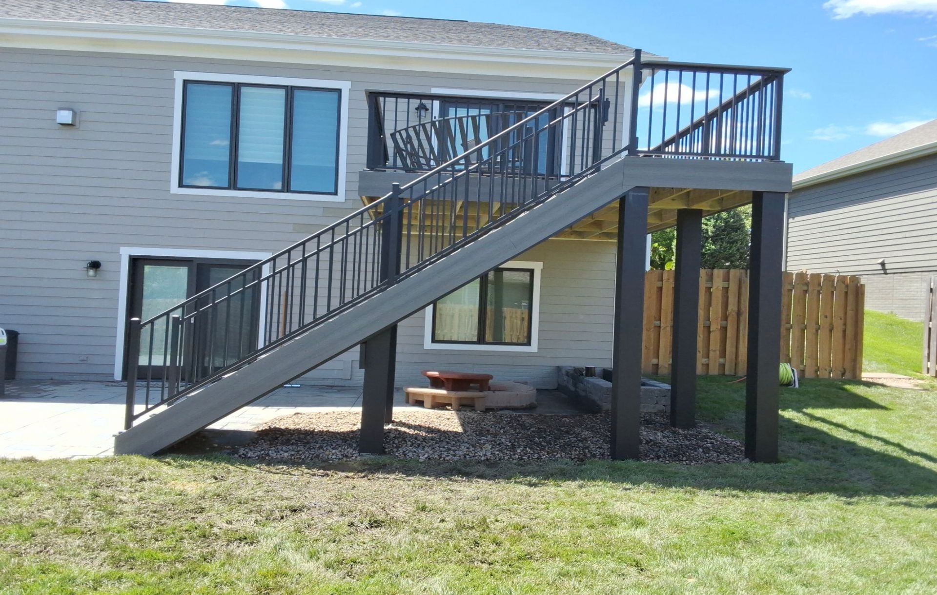 composite decking installation