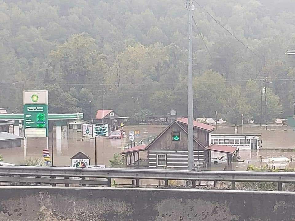 Hurricane Helene - Destruction of Hartford, TN