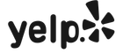 The black Yelp logo featuring the word 