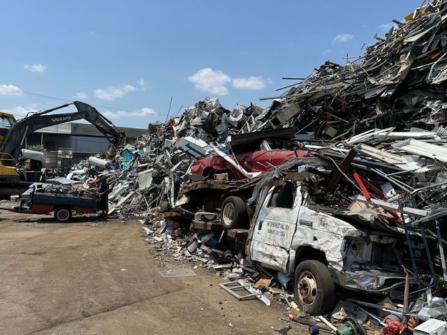 Pile of Scrap Metal — Pennsauken, NJ — River Road Recycling