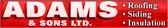 Adams & Sons Ltd Roofing-Siding-Insulation