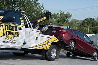 Call Tiger Towing in Columbia, Mo for professional towing services 24 hours a day, 7 hours a week.