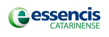 A logo for a company called essencis catarinense